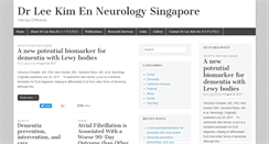 Desktop Screenshot of drlee-neuro.com